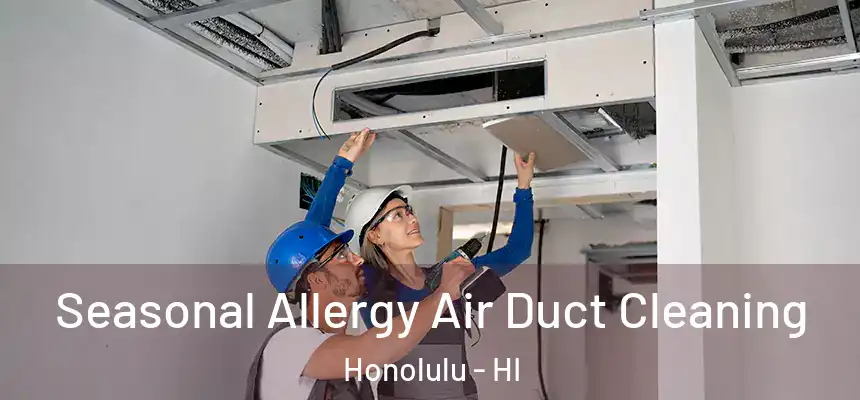 Seasonal Allergy Air Duct Cleaning Honolulu - HI