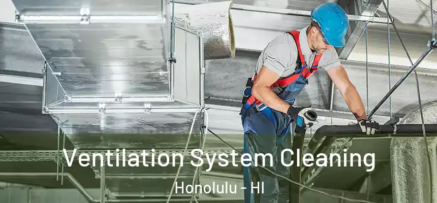 Ventilation System Cleaning Honolulu - HI